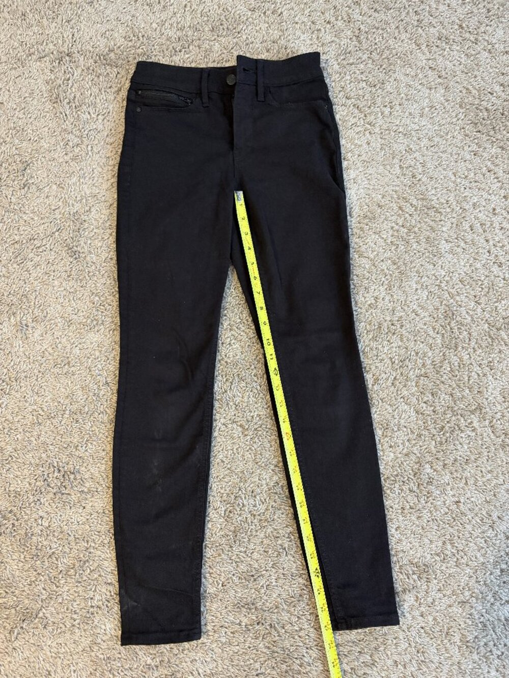 Athleta Sculptek Black Jeans Size 0P